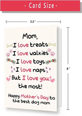 OJsensai Funny Mother's Day Gifts Gifts for Her Women, Cute Mothers Day Card for Mom Wife Friend Sister Daughter, At Least You Don't Have Ugly Children in Kuwait