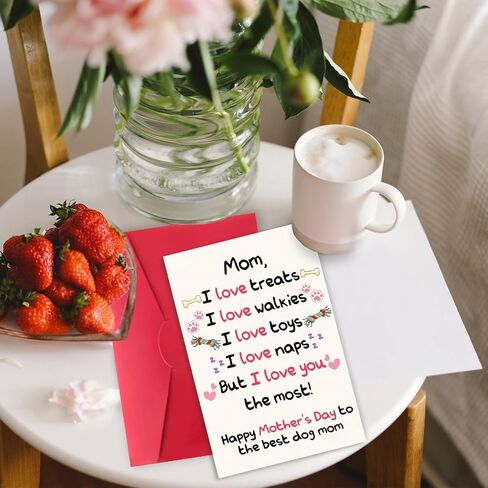 OJsensai Funny Mother's Day Gifts Gifts for Her Women, Cute Mothers Day Card for Mom Wife Friend Sister Daughter, At Least You Don't Have Ugly Children in Kuwait