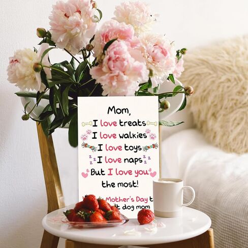 OJsensai Funny Mother's Day Gifts Gifts for Her Women, Cute Mothers Day Card for Mom Wife Friend Sister Daughter, At Least You Don't Have Ugly Children in Kuwait