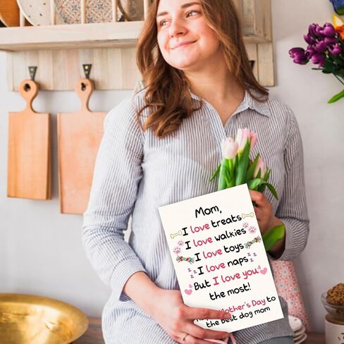OJsensai Funny Mother's Day Gifts Gifts for Her Women, Cute Mothers Day Card for Mom Wife Friend Sister Daughter, At Least You Don't Have Ugly Children in Kuwait