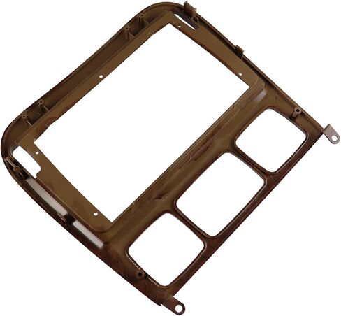 DUBLE DIN و 9 بوصات راديو مجموعة DASH متوافقة مع مرسيدس بنز فئة W220 1998-2005 تركيب استريو التثبيت مدي (لون خشبي) in Kuwait