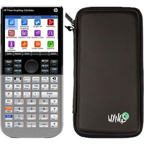 HP Prime Scientific Prething Calculator + Wyngs Case Protection Case Black