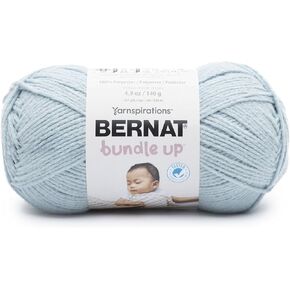 Bernat Bundle Up SB Solids Yarn ، 140g ، Sky Blue