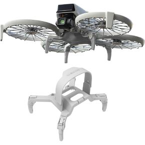 معدات الهبوط لـ DJI Flip Drone ، أرجل الهبوط القابلة للطي - زيادة ارتفاع 30 مم ، حماية هبوط الطائرات بدون طيار لإكسسوارات DJI Flip Drone (Orange)