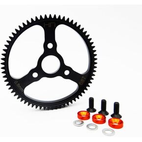 Hot Racing SERVO268 Steel Spur Gear (68T 0.8 Mod)(Orange) - TRA