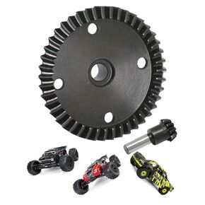GEAN GEAR MAIN DIFF 43T و MAIN INPUT GEAR 10T PRODRADERS ARRMA 1/8 KRATON/SOWORIOUS/Outcast/TALION 6S BLX ، 1/7 FIRETEAM/MOJAVE 6S BLX 4WD ، MAIN DIFF GEAR APS APPS APPS