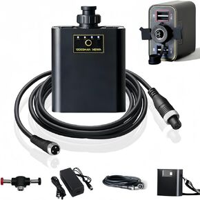 Mini 14.8v 10000mah Electric Reel Battery,Aluminum Alloy Rustproof,Compatible with Daiwa Shimano