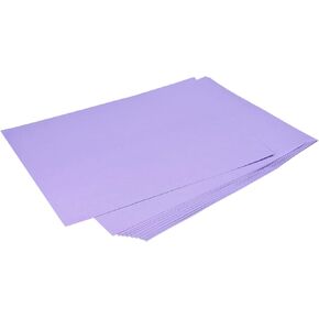 Meccanixity Cardstock Scrapbook Paper 8.3 "× 11.7" ، 92 رطل/250GSM ، بطاقة ألوان صلبة للفنون والحرف اليدوية للعام الجديد ، الدعوات ، بطاقات المعايدة ، علامات الهدايا ، حزمة أرجوانية خفيفة من 50