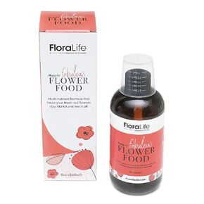 Floralife Fresh Fresh Flower Food - Siled Multi -Grient and Hatcration Solution - 8 Oz