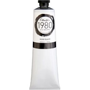 Gamblin 1980 Oil Ivory Black 150ml