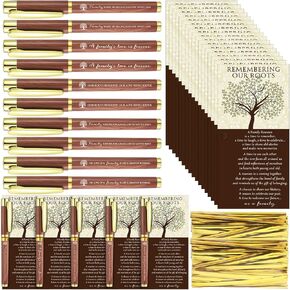Family Reunion Party Party 5 Styles Ballpoint Pens Family Tree الأقل
