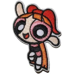 EC Trading Super Cute Hero Girls Cartoon Forkes Iron On