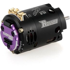 Hxber تجاوز الهوايات Rocket V3 540 10.5T محرك مواصفات بدون فرش أسود لـ 1/10 RC Racing Car Truck