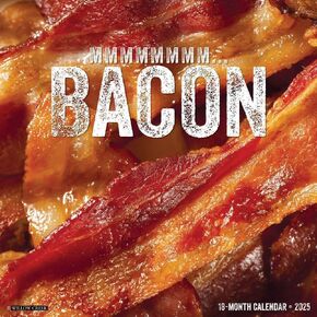 Willow Creek Press, MMMMMMMM Bacon 2025 Wall Calendar