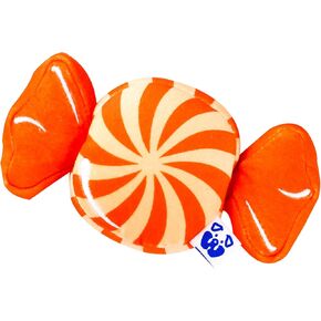 لعبة الكلب التفاعلي Pawty Candy مع الورق المجعد - متعة أفخم - لعبة صاخبة - هدية عيد ميلاد جرو معالجة فتحات للإثراء العقلي - لعبة مضغ قاسية محشوة للكلاب الصغيرة المتوسطة