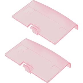 2pcs Game Console Battery Cover Plastic Game Console Case Replacement Battery Cover Compatible with Nintendo Game Boy Pink in Kuwait
