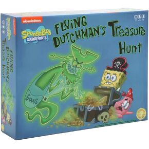 Nickelodeon Spongebob Squarepants Flying Dutchman's Treasure Hunt Board Game | Fun Family Entertainment for 2-6 Players
