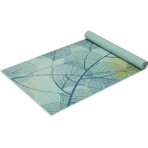 Gaiam Print Yoga Mat, Non Slip Exercise & Fitness Mat for All Types of Yoga, Pilates & Floor Exercises