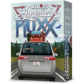 Looney Labs Across America Fluxx Card Game - Ever-Changing Fun for Travel