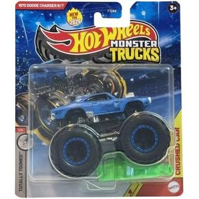 Hot Wheels Monster Trucks 1970 Dodge Charger R/T كاملت بالكامل 1/4 ، جديد لعام 2025