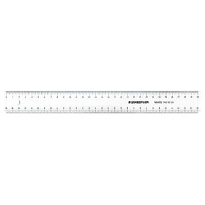 Staedtler 962 02-30 حاكم مع رسم خط الأخدود 11.8 بوصة (30 سم)