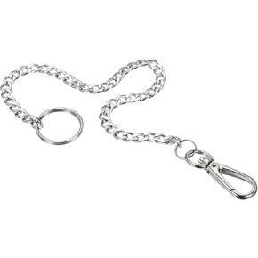 PATIKIL Flat Keychain with Keyring Clasp, 304 Stainless Steel Clip for Jeans Pants Belt Loop Pocket Wallet Purse Handbag in Saudi Arabia