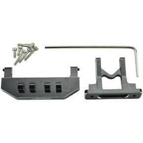 Apex RC Products Black Aluminium Body Body Mount متوافق مع SCX24 SCX24-12 المحوري