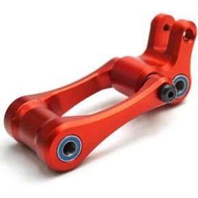 7075 مجموعات Mount Mount Aluminium Knuckle & Pull لـ LOSI 1/4 PROSETO-MX PORTSION RTR Parts ، RED