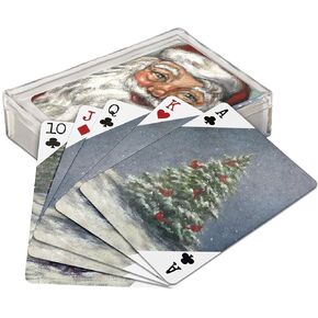Primitives by Kathy Play Cards - Santa