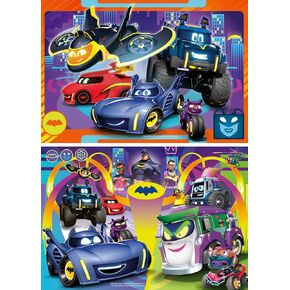 RAVENSBURGER BATWHEELS 2x24 قطعة بانورامزو للأطفال - كل قطعة فريدة من نوعها ، تتناسب مع بعضها البعض بشكل مثالي
