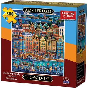 لغز Dowdle Jigsaw - أمستردام - 500 قطعة