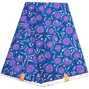 Africa Ankara Prints Wax Fabric African Fabric for Party Dress Craft DIY Sewing Textile Polyester Nigeria Tissu