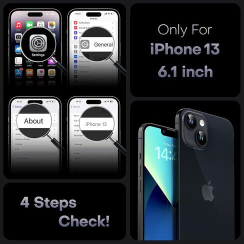 TOCOL Magnetic for iPhone 12 Pro Max Case, Upgraded Full Camera Protection, Compatible with Magsafe, Drop Protection, Translucent Matte Back Bumper Phone Cover 6.7-Inch（Black） in Saudi Arabia