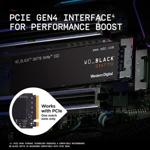 WD_BLACK 2TB SN7100 NVMe Internal Gaming SSD Solid State Drive - Gen4 PCIe, M.2 2280, Up to 7,250 MB/s - WDS200T4X0E in Saudi Arabia
