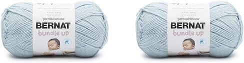 Bernat Bundle UP SB Solids Yarn, 140g, Sky Blue in Saudi Arabia