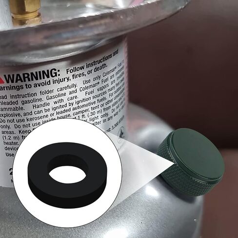 Fuel Cap Seals for Coleman 220 Lanterns and Stoves Fuel Caps 12-Pack (No. 3) in Kuwait