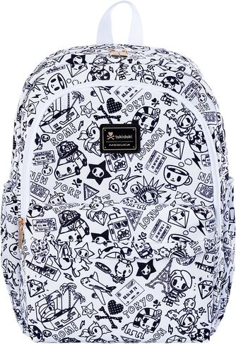 Tokidoki Unicorno Backpack Cute Travel Laptop Backpack for Women Casual Bag Lightweight Cloth Canvas Backpack Daypack Handbag (Backpack-Back cs) in Kuwait