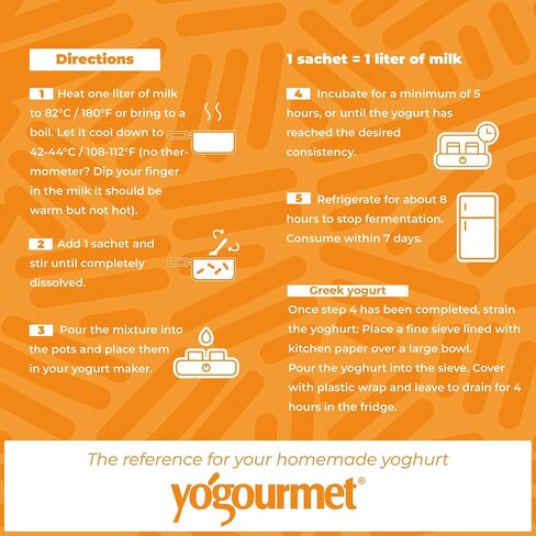 Yogourmet Yogurt Starter (16 Pack Bulk Version) - Make Yogurt at Home - Starter Culture - All Natural, Gluten Free, Kosher, Halal - 3 g Sachets in Saudi Arabia