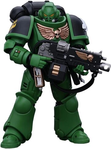 JOYTOY Action Figure 1/18 Warhammer 40,000 Salamanders Intercessors Brother Haecule Collection Model Birthday Gifts 4.8 Inches in Saudi Arabia