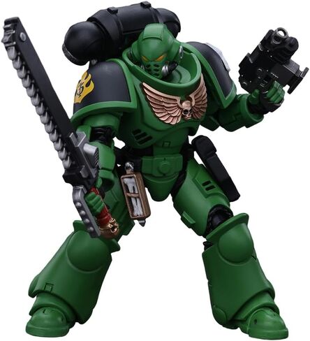 JOYTOY Action Figure 1/18 Warhammer 40,000 Salamanders Intercessors Brother Haecule Collection Model Birthday Gifts 4.8 Inches in Saudi Arabia