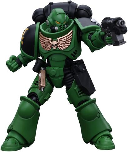 JOYTOY Action Figure 1/18 Warhammer 40,000 Salamanders Intercessors Brother Haecule Collection Model Birthday Gifts 4.8 Inches in Saudi Arabia