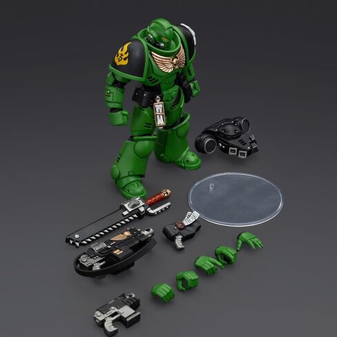 JOYTOY Action Figure 1/18 Warhammer 40,000 Salamanders Intercessors Brother Haecule Collection Model Birthday Gifts 4.8 Inches in Saudi Arabia