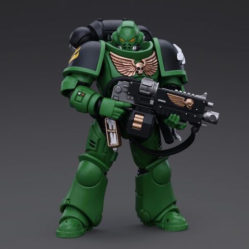 JOYTOY Action Figure 1/18 Warhammer 40,000 Salamanders Intercessors Brother Haecule Collection Model Birthday Gifts 4.8 Inches in Saudi Arabia