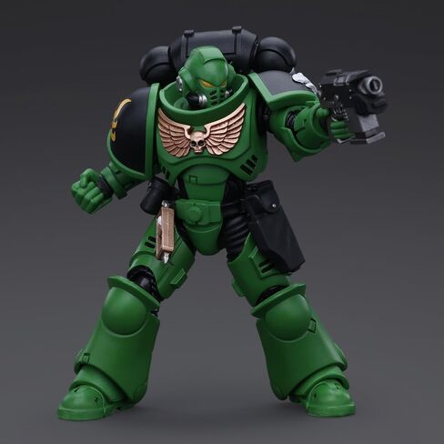 JOYTOY Action Figure 1/18 Warhammer 40,000 Salamanders Intercessors Brother Haecule Collection Model Birthday Gifts 4.8 Inches in Saudi Arabia