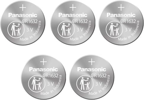 [ 10 pcs ] -- Panasonic Cr2032 3v Lithium Coin Cell Battery Dl2032 Ecr2032 ( Pack of 10 ) in Saudi Arabia