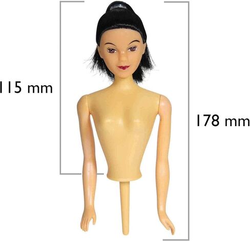PME Doll Pic for Cake - Aria, Black Hair in Kuwait