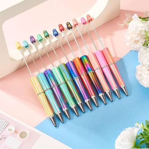 Craftdady 12PCS PEADABLE BEADIMERISE PEN DIY ALEDABLE AT BEADERS POINT POINT POINT PENT PEN in Saudi Arabia