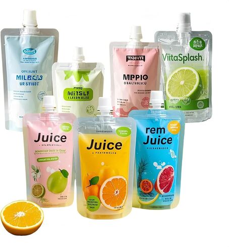 8&16OZ 8PCS Drinking Pouches Liquid,Concert Plastic Flask Drink Bags, Food Grade Plastic, Drinking, Reuseable Runner Sport Camping Outdoor Travel Event with Funnel in Saudi Arabia