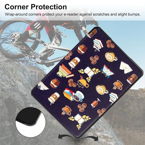 Case for 7 inch Kindle Paperwhite(12th Generation, 2024)&Kindle Colorsoft Signature Edition (1st Gen,2024),Slim Lightweight Shell Protective Cover with Auto Sleep/Wake for Kindle Paperwhite-CB in Kuwait
