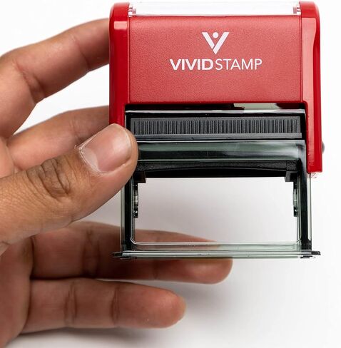 EXPEDITE Self Inking Rubber Stamp (Red Ink) - Medium in Kuwait